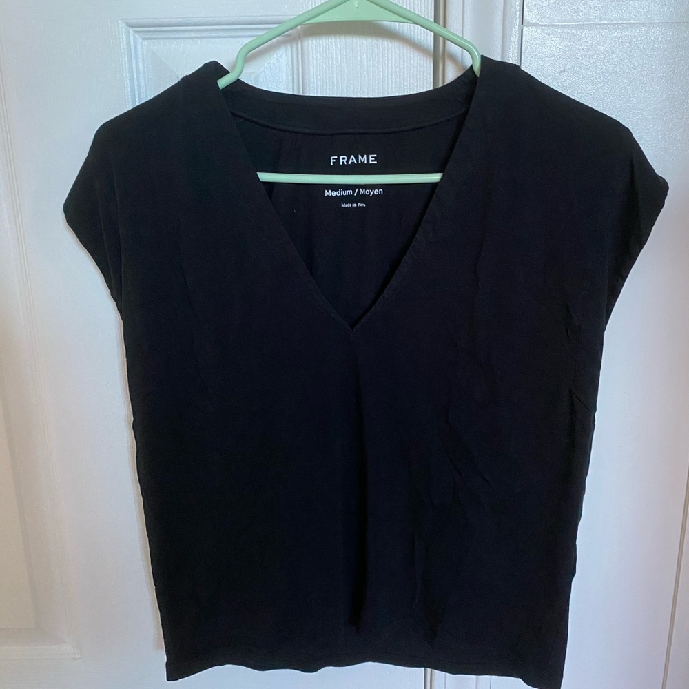 Frame tee shirt like new condition. Sz M